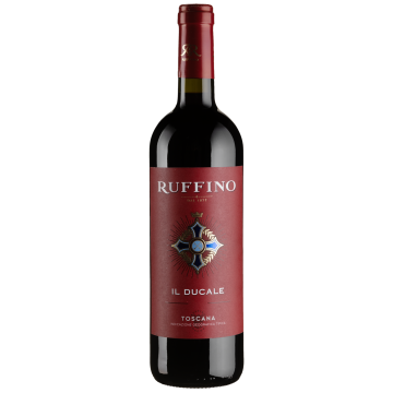 Вино Ruffino Il Ducale / Іль Дукалє, червоне сухе, 0.75 л