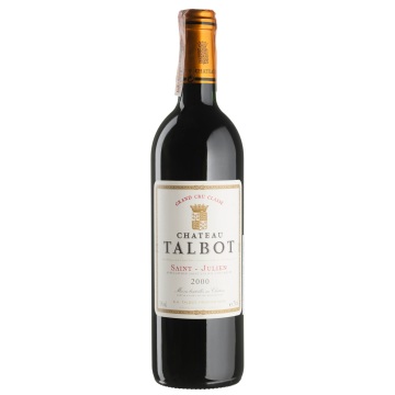 Вино Chateau Talbot Chateau Talbot / Шато Тальбо 2000, червоне сухе, 0.75 л