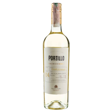 Вино Portillo Portillo Chardonnay / Портіло Шардоне, біле сухе, 0.75 л