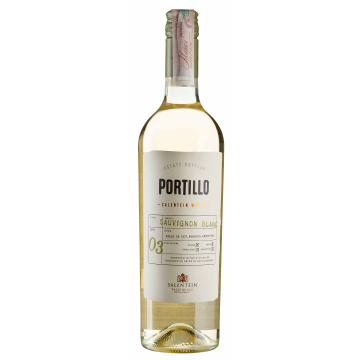 Вино Portillo Portillo Sauvignon Blanc / Портіло Совіньон Блан, біле сухе, 0.75 л