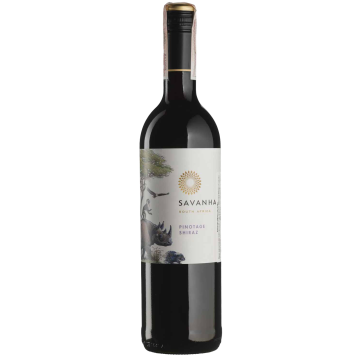 Вино Spier Wines Pinotage/Shiraz Savanha / Пінотаж/Шираз Савана, червоне сухе, 0.75 л