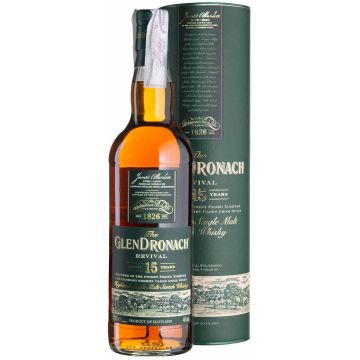 Віскі GlenDronach 15yo Revival, tube, 0.7 л