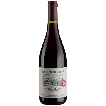 Вино Brotte Reserve de l'Aube Pere Anselme Syrah-Merlot / Сіра-Мерло Резерв де л'Об Пер Ансельм, червоне сухе, 0.75 л