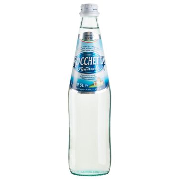 Вода мінеральна негазована Rocchetta Naturale скло (Італія) 0,5л