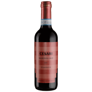 Вино Cesari Bardolino Classico / Бардоліно Классіко, червоне сухе, 0.375 л