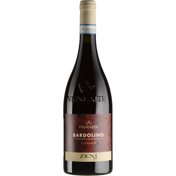 Вино Zeni Bardolino Classico Vigne Alte / Бардоліно Классіко Вінья Альте, червоне сухе, 0.75 л