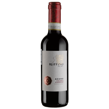 Вино Ruffino Aziano Chianti Classico / Аціано Кьянті Классіко, червоне сухе, 0.375 л
