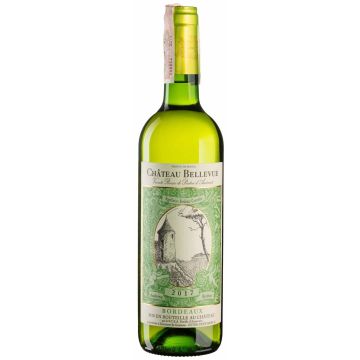 Вино Chateau Bellevue_dupmOQ4 Chateau Bellevue Blanc / Шато Бельвю, біле сухе, 0.75 л