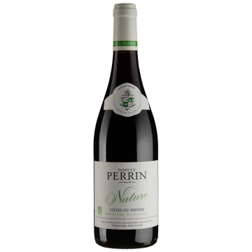 Вино Famille Perrin Perrin Nature Rouge / Натюр Перрін Кот дю Рон, червоне сухе, 0.75 л