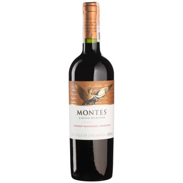 Вино Montes Cabernet Sauvignon Carmenere Limited Selection / Каберне Совіньйон Карменер Лімітед Селекшн, червоне сухе, 0.75 л
