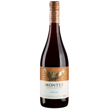 Вино Montes Pinot Noir Limited Selection / Піно Нуар Лімітед Селекшен, червоне сухе, 0.75 л
