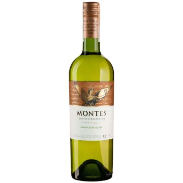 Вино Montes Sauvignon Blanc Limited Selection / Совіньйон Блан Лімітед Селекшен, біле сухе, 0.75 л