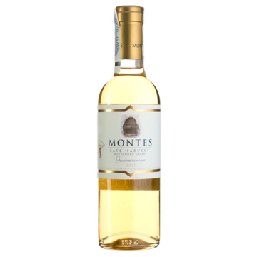 Вино Montes Late Harvest / Лейт Харвест, біле солодке, 0.375 л