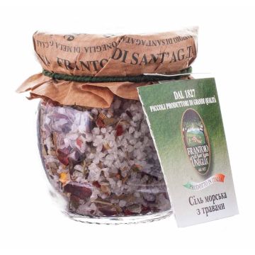 Сіль морська з травами 90г, Frantoio di Sant'agata (Італія)
