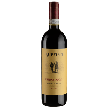 Вино Ruffino Riserva Ducale Chianti Classico Riserva / Різерва Дукалє К`янті Классіко Різерва, червоне сухе, 0.75 л