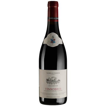 Вино Famille Perrin Vinsobres Les Cornuds / Венсобр Лє Корню, червоне сухе, 0.75 л