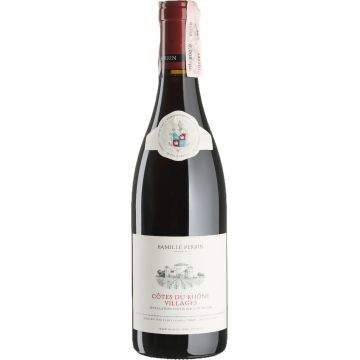 Вино Famille Perrin Perrin Cotes du Rhone Villages / Кот дю Рон Віляж, червоне сухе, 0.75 л