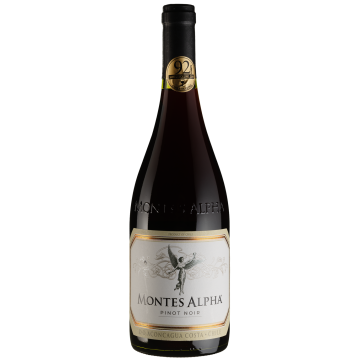 Вино Montes Pinot Noir Alpha / Монтес Альфа Піно Нуар, червоне сухе, 0.75 л