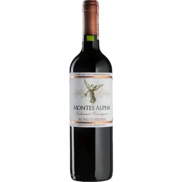 Вино Montes Cabernet Sauvignon Alpha / Монтес Альфа Каберне Совіньйон, червоне сухе, 0.75 л