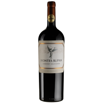 Вино Montes Cabernet Sauvignon Alpha / Монтес Альфа Каберне Совіньйон, червоне сухе, 1.5 л