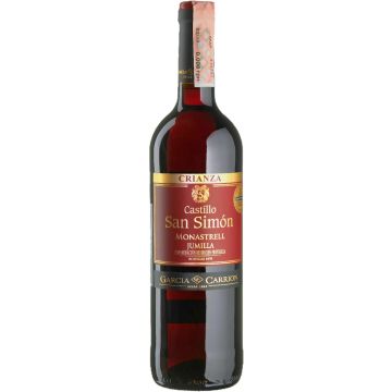 Вино Castillo San Simon Castillo San Simon Crianza / Кастілло Сан Сімон Кріанца, червоне сухе, 0.75 л