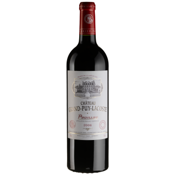 Вино Chateau Grand-Puy-Lacoste Chateau Grand-Puy-Lacoste / Шато Гран-Пуі-Лакост 2006, червоне сухе, 0.75 л