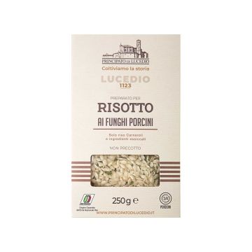 Ризотто з білими грибами 250г, Principato di Lucedio (Італія)