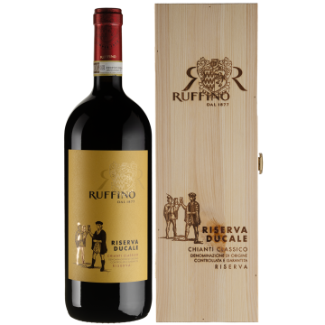 Вино Ruffino Riserva Ducale Chianti Classico Riserva / Різерва Дукалє Кьянті Классіко Різерва, червоне сухе, 1.5 л