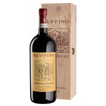 Вино Ruffino Riserva Ducale Chianti Classico Riserva / Різерва Дукалє Кьянті Классіко Різерва, червоне сухе, 1.5 л