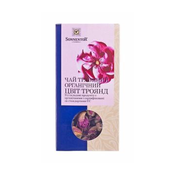 Чай трав'яний органічний Цвіт троянд 30г., Sonnentor (Австрія)