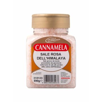 Сіль рожева гімалайська 590г, Cannamela (Італія)