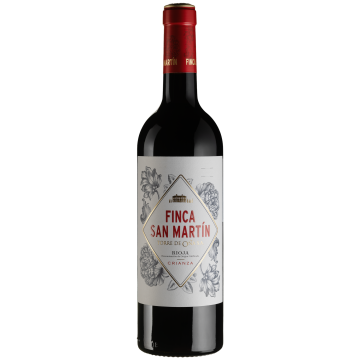 Вино Torre de Ona Finca San Martin Crianza / Фінка Сан Мартін Кріанца, червоне сухе, 0.75 л