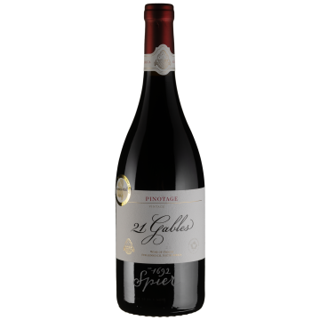 Вино Spier Wines Pinotage 21 Gables / Пінотаж 21 Габле, червоне сухе, 0.75 л
