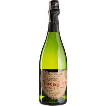 Ігристе Juve y Camps Reserva de la Familia Gran Reserva Brut Nature / Резерва де ла Фамілья Гран Резерва Брют Натуре, біле, 0.75 л