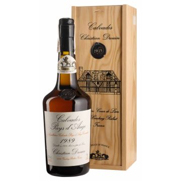 Кальвадос Calvados Coeur de Lion Pays d'Auge 1989, 0.7 л