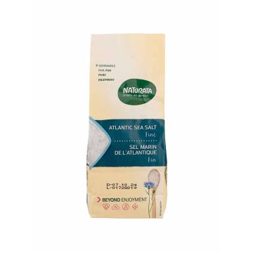 Сіль Атлантична дрібна 500г, Naturata (Німеччина)