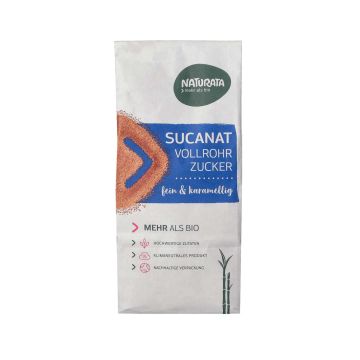 Цукор тростинний нерафінований органічний Sucanat 400г, Naturata (Німеччина)