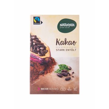 Какао знежирене органічне 125г, Naturata (Німеччина)