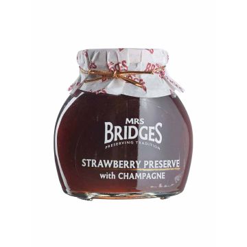 Конфітюр полуниця з шампанським 340г, Mrs Bridges (Шотландія)
