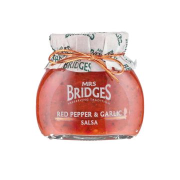 Сальса Червоний перець та часник 200г, Mrs Bridges (Шотландія)