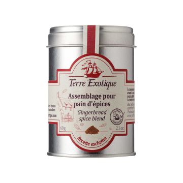 Суміш спецій для імбирного хлібу з Кольмару (Франція) 60г, Terre Exotique
