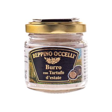 Масло вершкове з чорним трюфелем 80г, Beppino Occelli (Італія)
