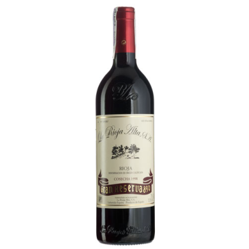 Вино La Rioja Alta Gran Reserva 890 / Гран Резерва 890 1998, червоне сухе, 0.75 л