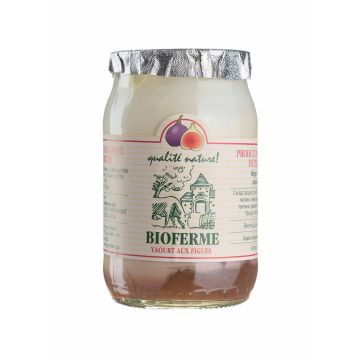 Йогурт жирний Інжир органічний 3% жиру 150г, Bioferme