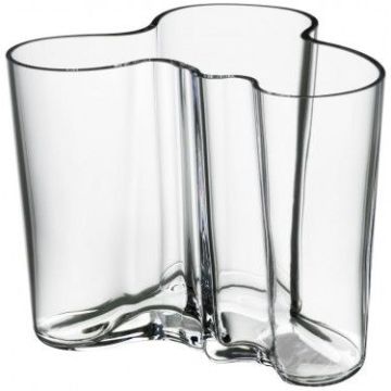 Ваза скляна прозора 12см Aalto, Iittala (Фінляндія)
