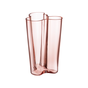 Ваза скляна рожева 25,1см Aalto, Iittala (Фінляндія)