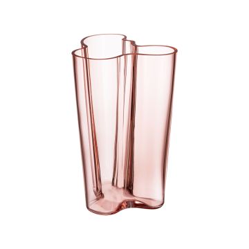 Ваза скляна рожева 25,1см Aalto, Iittala (Фінляндія)