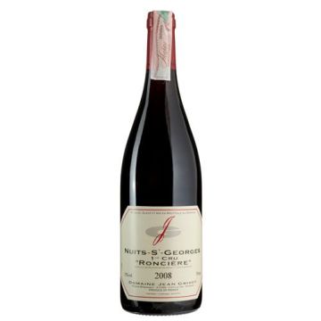 Вино Jean Grivot Nuits-Saint-Georges 1er Cru Les Ronciere / Нюі Сен Жорж Ле Ронсієр 2008, червоне сухе, 0.75 л