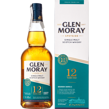 Віскі Glen Moray 12yo, gift box, 0.7 л