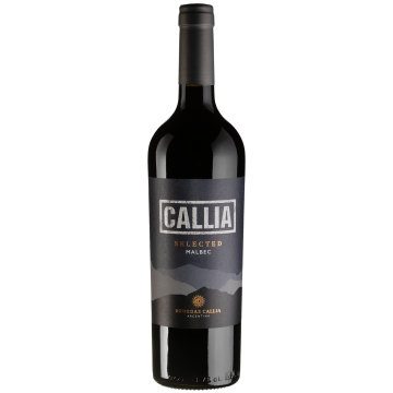 Вино Callia Malbec Selected Callia / Мальбек Селектед Калія, червоне сухе, 0.75 л